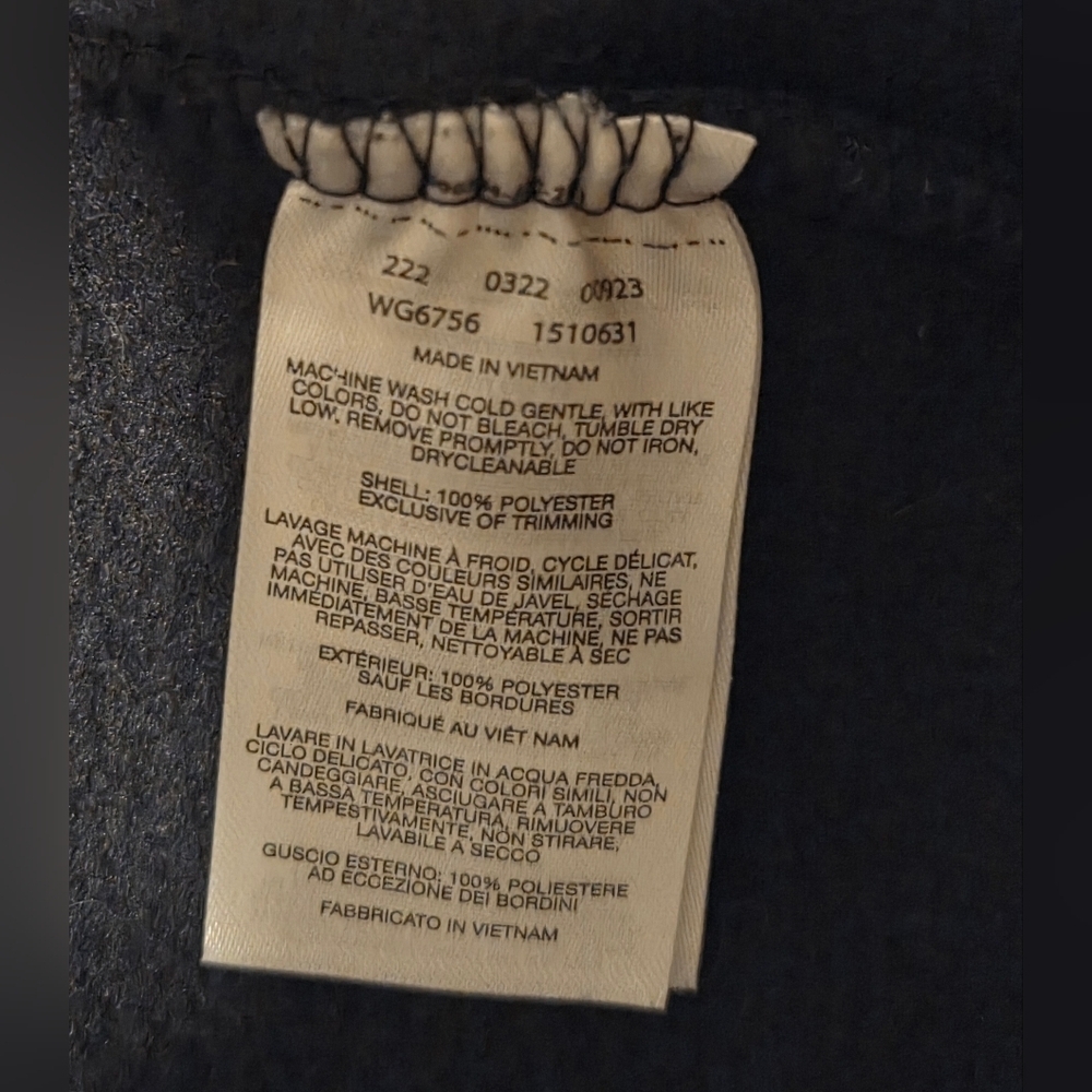Columbia Black Fleece Jacket - Picture 3 of 4